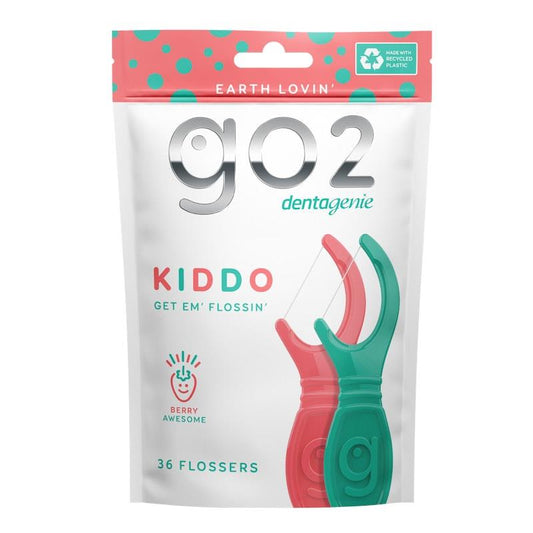 GO2 Dentagenie Kiddo Flossers - 36 x 3 Multipack