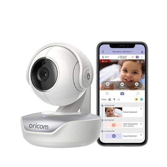 Oricom Smart HD Video Baby Monitor & Duck Thermometer Bundle-Auzzi Store