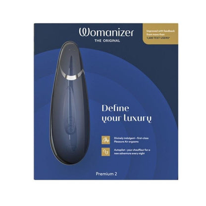 Womanizer Premium 2 Blueberry - 1 Piece of Luxury Pleasure