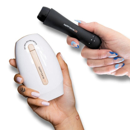 Happy Skin Co On The Go Gen.2 IPL Hair Removal Bundle - White