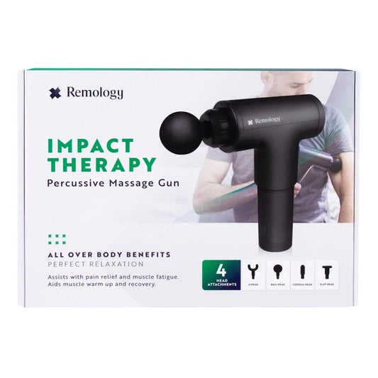 Remology Impact Therapy Percussive Massager - 4 Heads Included – view 2