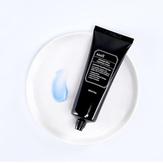 Klairs Midnight Blue Calming Cream 60ml - Soothing Relief for Sensitive Skin - Auzzistore