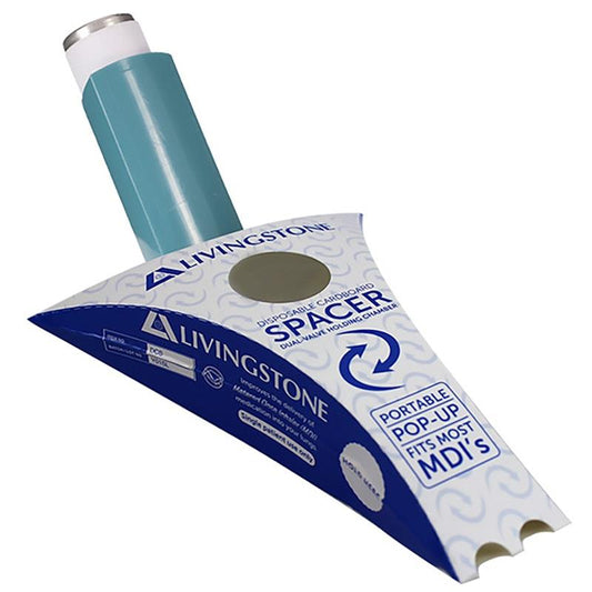 Livingstone Biodegradable Cardboard Asthma Spacer - 1 Piece