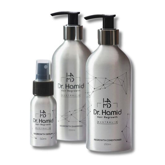 Dr Hamid Hair Regrowth Full Package Bundle - Complete Hair Care