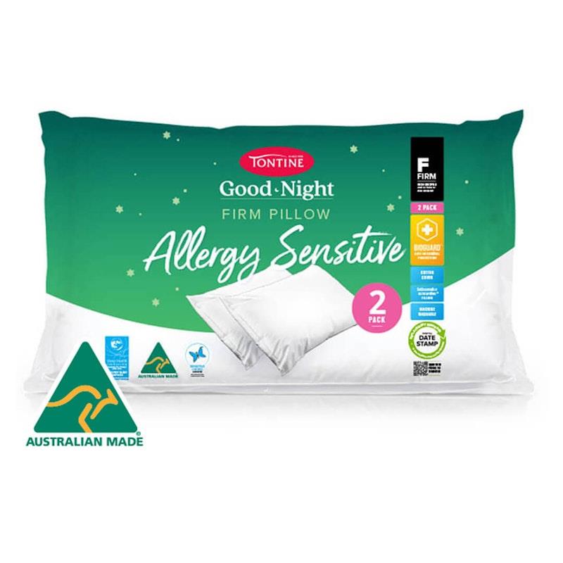 Tontine Good Night Allergy Pillow - Firm Profile Pack (2pc)