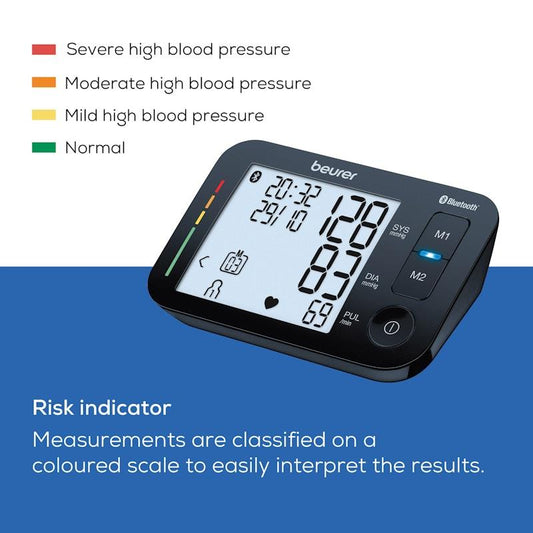Beurer BM54 Bluetooth Upper Arm Blood Pressure Monitor - 1 Unit