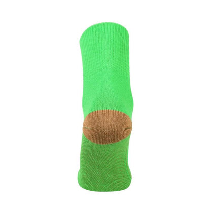 Glucology Copper Based Loose Top Classic Socks - 2 Pairs Green Large