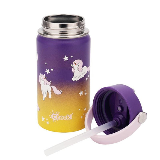 Cheeki 400ml Insulated Little Adventurer Bottle - Unicorn Design-Auzzi Store
