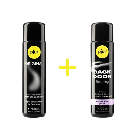 Pjur Value Pack: Original & Backdoor Silicone Lubricants