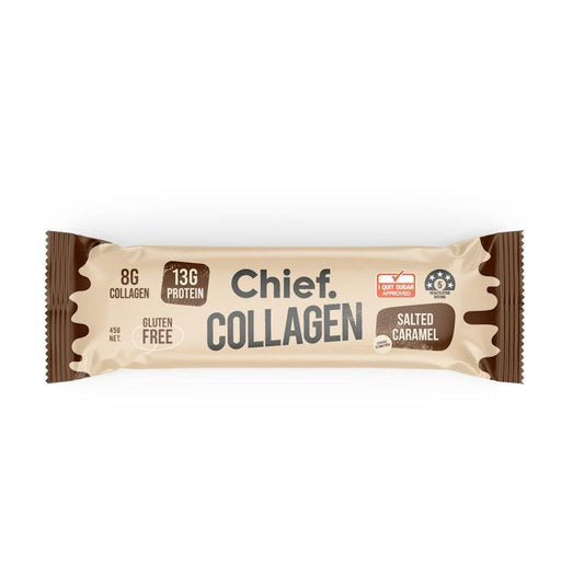 Chief Collagen Protein Bar - Choc Salted Caramel 12 Pack-Auzzi Store