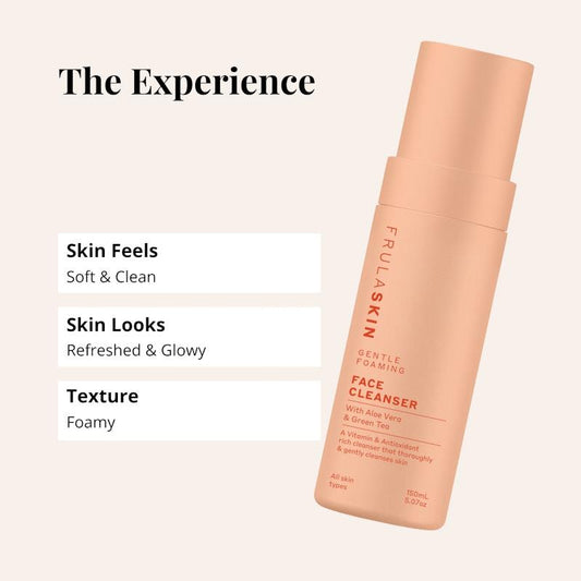Frula Gentle Foaming Face Cleanser 150ml - Daily Hydration Essential