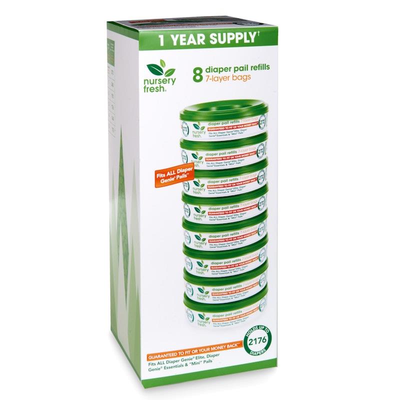 Munchkin Nursery Fresh Diaper Pail Refills - 8 Pack – Auzzi Store