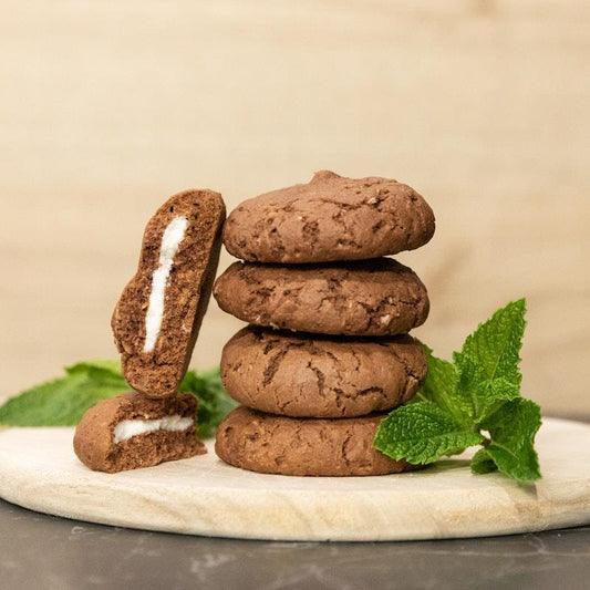 Milky Goodness Mint Slice Lactation Cookies - 12 Pack - Auzzistore