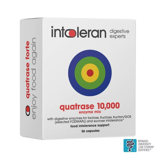 Intoleran Quatrase 10,000 - 36 Capsules for Multi-Food Intolerance Relief – view 2