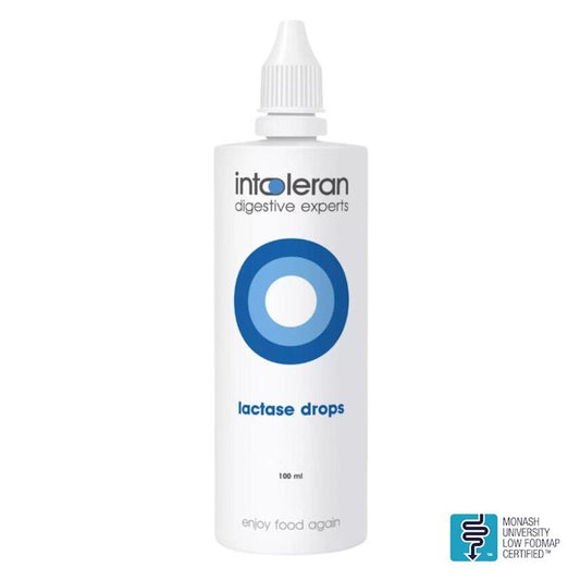 Intoleran Lactase Drops - 100ml for Lactose Intolerance – view 2