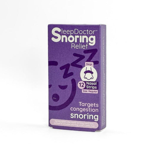 Sleep Doctor Nasal Strips - Regular 12 Strips for Snoring Relief-Auzzi Store