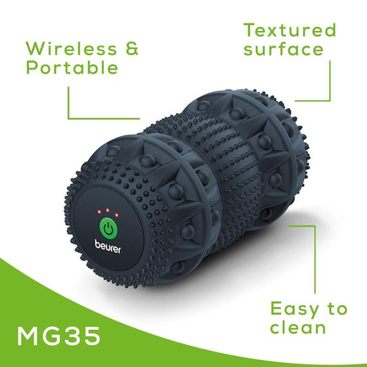 Beurer MG35 Deep Roll Vibrating Massage Roller - 1 Unit - Auzzistore