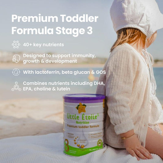 Little Etoile Stage 3 Premium Toddler Formula (1-3 Years) 3 Pack - Essential Nutrition
