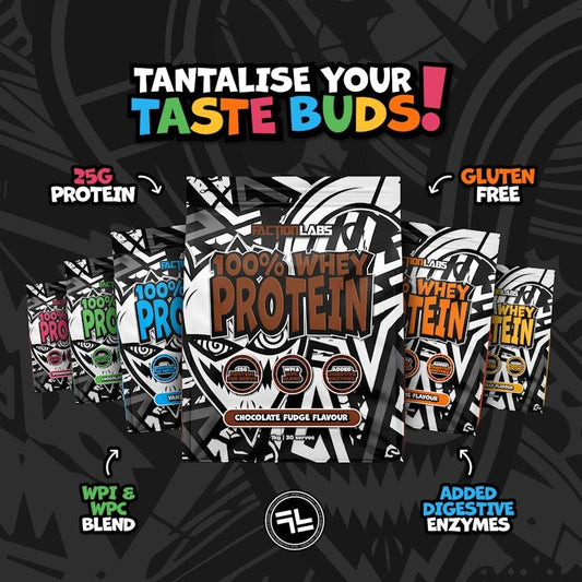 Faction Labs 100% Whey Protein - 30 Serves Chocolate Fudge-Auzzi Store