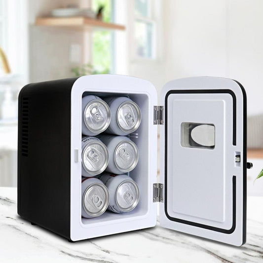 Koolatron Mini Fridge (6 Can Capacity) - 4 Litre Black Cooler
