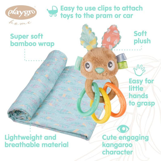 Playgro Fauna Friends Baby Bundle Pack - Nature-Inspired Essentials-Auzzi Store