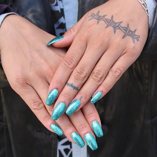 I Scream Nails Snake Eyes - 10ml Glitter Nail Polish