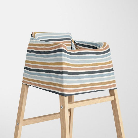 Zoe Sage 5-in-1 Multi-Use Mama Cover - Retro Stripes 1pc – view 2