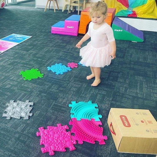 Muffik Large Sensory Playmat Set 2 - 13 Piece
