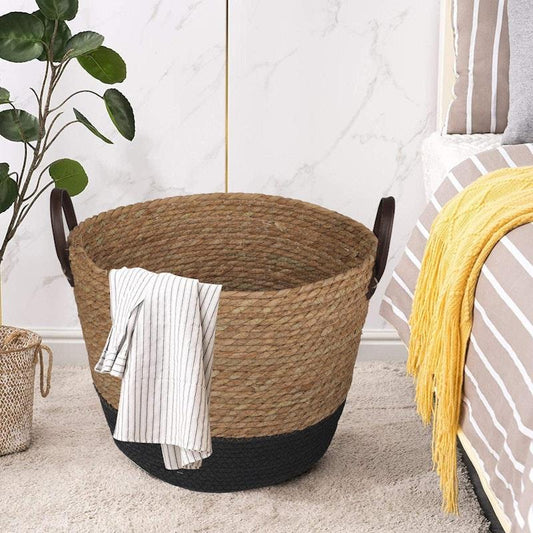 Living Today 3-Piece Cotton Rope Stripe Storage Baskets Set-Auzzi Store