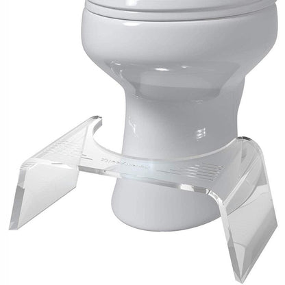 Squatty Potty Ghost Stool 7 Inch - Elegant Bathroom Solution