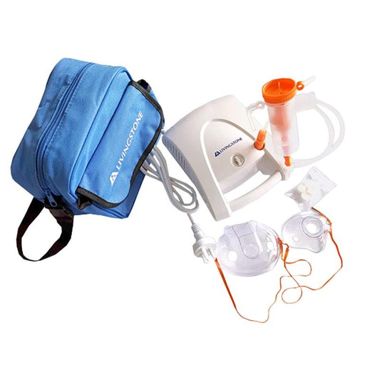 Livingstone Nebuliser Compressor with Accessories - Complete Set