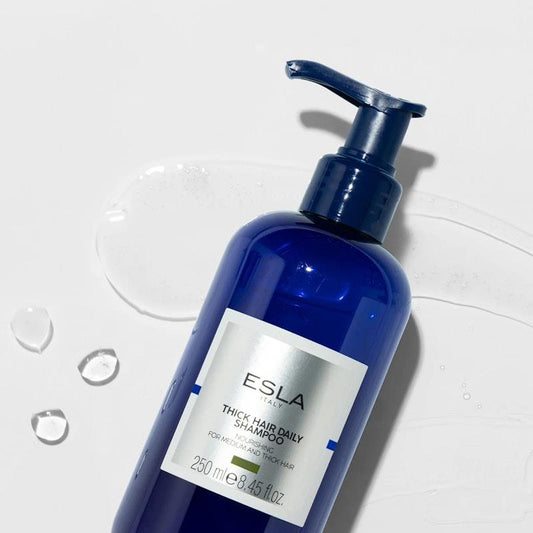 ESLA Thick Hair Daily Shampoo 250ml - Moisturizing Formula for Medium and Thick Hair-Auzzi Store