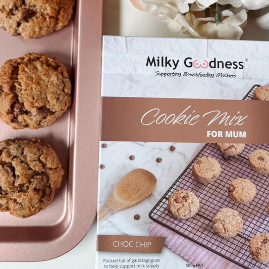 Milky Goodness Chocolate Chip Lactation Cookie Packet Mix - 500g for Homemade Treats