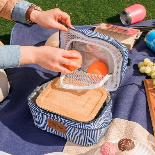 Lazy Dayz Insulated Deluxe Lunch Cooler - Keep Food Fresh, 1pc - Auzzistore