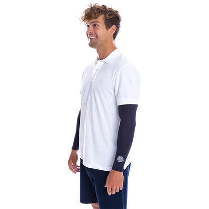 SParms UPF50+ Arm Sleeve (Pair, Navy) - Large Size