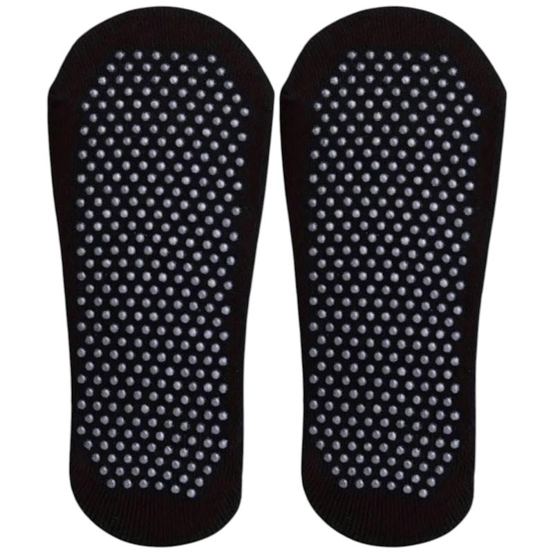 High Heel Jungle Peek Full Grip Pilates/Yoga Sock Black Bundle - 3 Pack-Auzzi Store