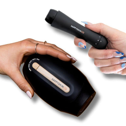 Happy Skin Co On The Go Gen.2 IPL Hair Removal Bundle - Black