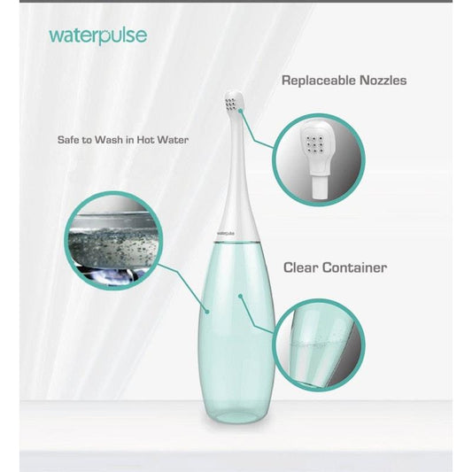 Waterpulse Portable Handheld Bidet - 450ml with 30 Salt Pack Bundle