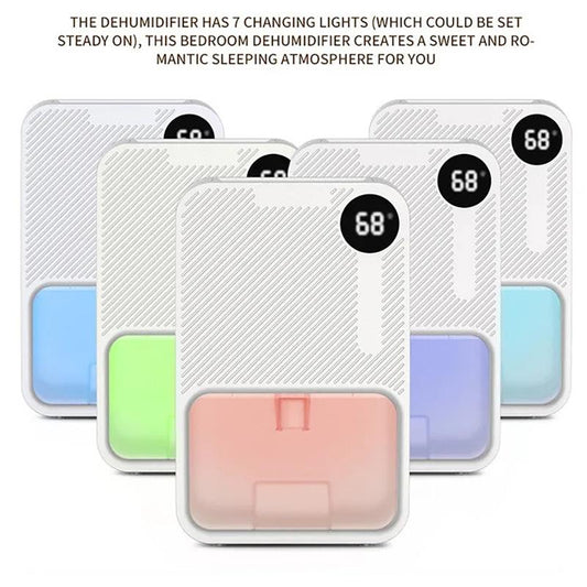 Caremax 3.8L Air Dehumidifier with 7-Colour Ambient Light - 1 Unit