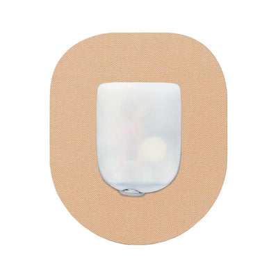Glucology 25 Pack CGM Patches for Omnipod - Beige