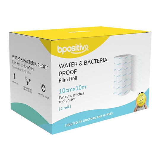 bpositive Waterproof & Bacteria-Proof Roll 10cm x 10m - 1 Pack