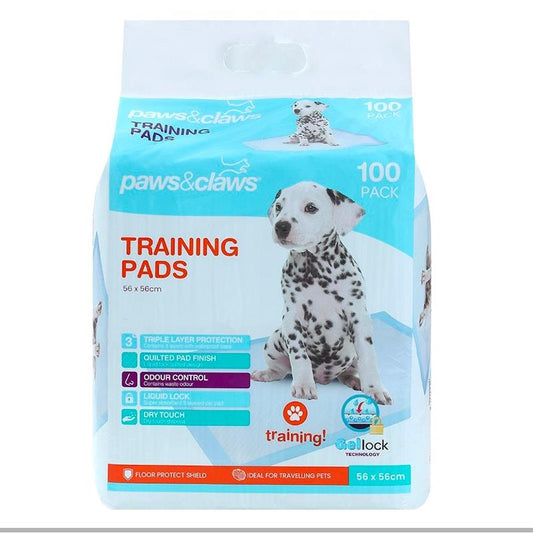 Paws & Claws Antibacterial Training Pads - 100pc – view 2