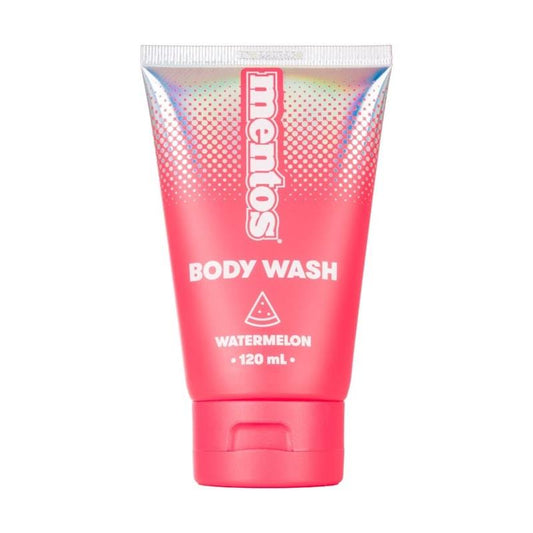 Mentos 3 Pack Body Wash (Watermelon, Grape & Bubble Fresh) - 120ml for Refreshing Showers