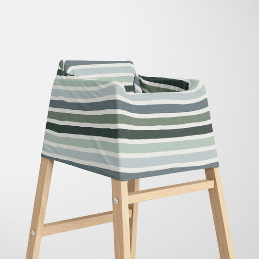 Zoe Sage 5-in-1 Multi-Use Mama Cover - Green Stripes 1pc – view 2