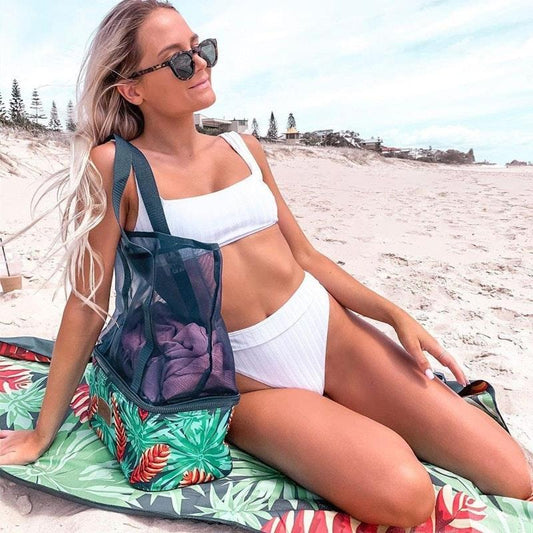 Lazy Dayz Sand Free Beach Towel - Mossman 1pc - Auzzistore
