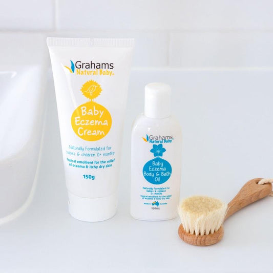 Grahams Natural Baby Eczema Cream - 75g for Gentle Relief - Auzzistore