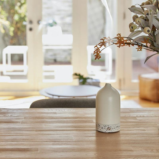Ellia Pure Aroma Diffuser - Ceramic & Terrazzo Grey – view 2 - Auzzistore
