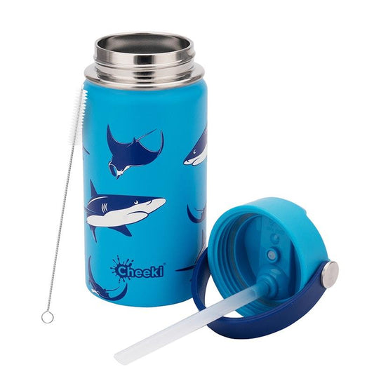 Cheeki 400ml Insulated Little Adventurer Bottle - Sharks-Auzzi Store