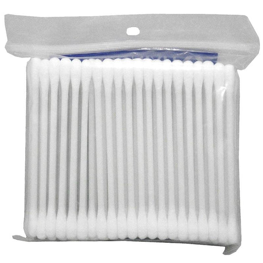 Livingstone Cotton Tip Applicator - Double Tipped Plastic Stem, 7.5cm, 100 Pieces/Pack - Auzzistore