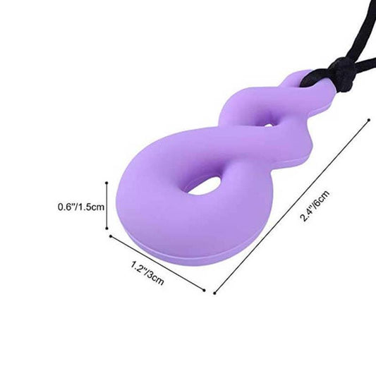 Sensory Safari Twisted Pink Sensory Necklace - Soothing Fidget Tool